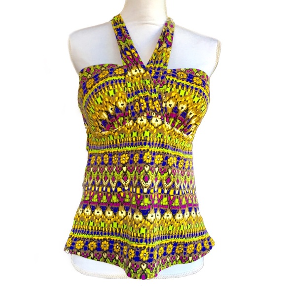 🌟HP🌟💦It Figures! Women’s Tankini Swim Top 14💦 - Picture 2 of 4